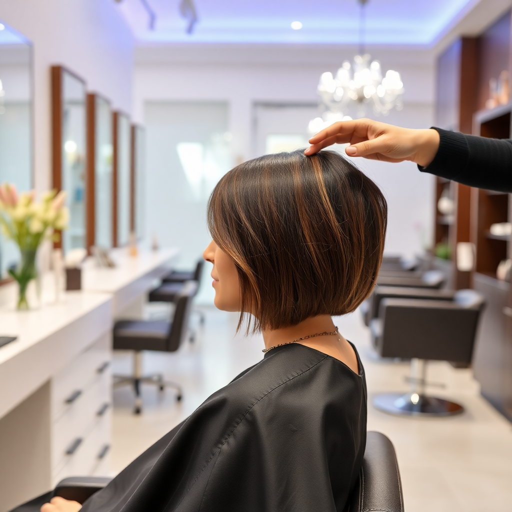 Curtain Bangs with Layers